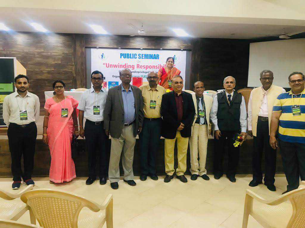 Executive Body Members with guests at Public Seminar at Lohia Academy, Bhubaneswar
